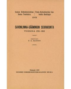 Savonlinna-Säämingin seurakunta vuosina 1721–1812