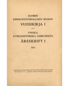 Suomen kirkkohistoriallisen seuran vuosikirja 1