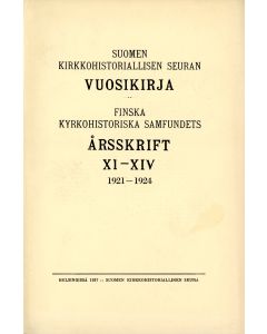 Suomen kirkkohistoriallisen seuran vuosikirja 11-14