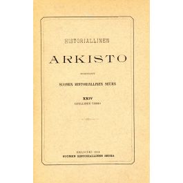 Historiallinen Arkisto 24:1