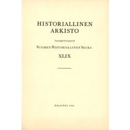 Historiallinen Arkisto 49