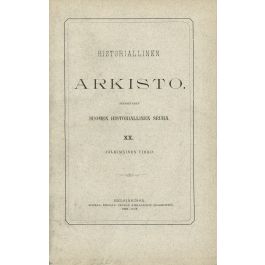 Historiallinen Arkisto 20:2