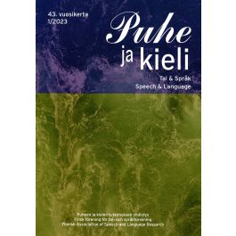 Puhe Ja Kieli 2023:1