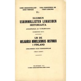 Suomen Uskonnollisten Liikkeiden Historiasta